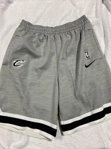 Nike NBA Cleveland Cavaliers Player Issued Shorts Gray Large - Picture 1 of 7