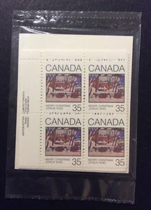 BroadviewStamps Canada XMAS #872i small dot above Christmas. CV25. MNH XF - Picture 1 of 3