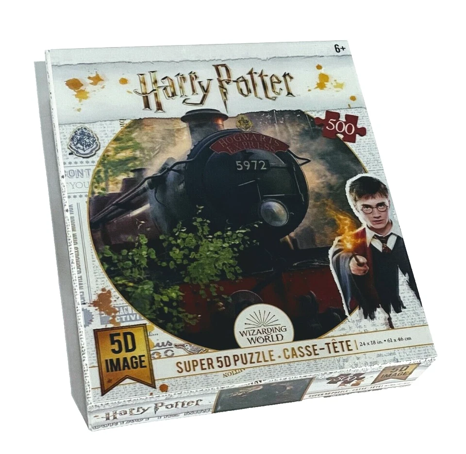 Wizarding World Harry Potter Hogwarts Express 5972 3d Jigsaw Puzzle 500