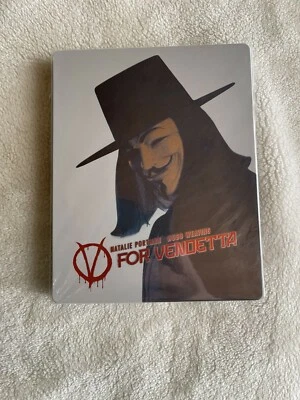 V For Vendetta Steelbook Blu-Ray Japan Edition ** Like New ** - Image 1 of 2