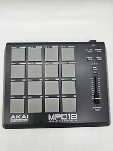 AKAI Professional MPD18 Compact Pad Controller MIDI USB Drum Pad Sample Trigger - Bild 1 von 7