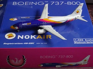 Nok Air Boeing 737-800 HS-DBC Phoenix 1:400 raro - Foto 1 di 3