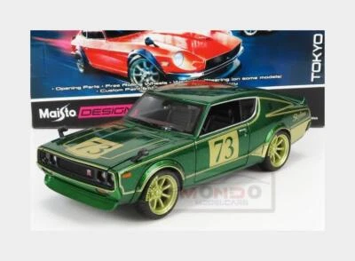 1:24 MAISTO Nissan Skyline 2000 Gt-R #73 Tokyo Version Coupe 1973 MI32539 - Immagine 1 di 2