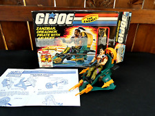 Vintage GI Joe 1987 DREADNOK AIR SKIFF 100  Complete with ZANZIBAR and Box