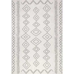nuLOOM Moroccan Area Rug 9'2" x 75" For Indoor/Outdoor Rectangle in Beige/Ivory - Picture 1 of 7
