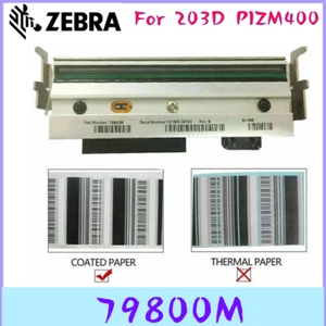 79800M Compatible NEW Printhead for Zebra ZM400 Therma Label Printer 203dpi - Picture 1 of 12