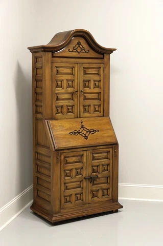 DREXEL HERITAGE Et Cetera Mediterranean Style Secretary Desk Cover