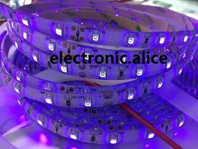 3.28Ft DC12V 2835 395nm UV Ultraviolet waterproof 60led/m Strip white tape light - Image 1 of 4