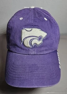 Vintage Kansas State Wildcats lila Canvas verstellbar Hut/Mütze Zwillinge Enterprise - Bild 1 von 7