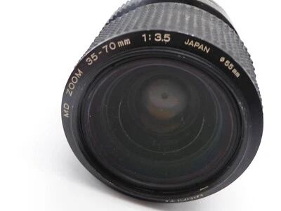 Minolta 35-70mm f/3.5 Macro Zoom Lens MD Mount & Caps UK Fast Post + new filter - Image 1 of 4
