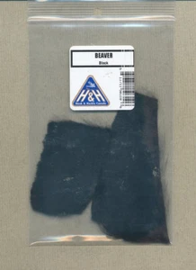 Beaver - dyed black - Picture 1 of 1