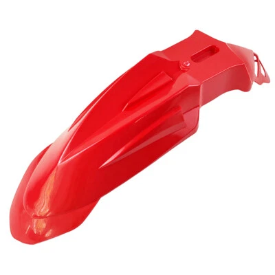 Motorcycle Red Front Fender Plastics Mudguard For Kawasaki KLX230 KLR650 KX250 - Image 1 of 4