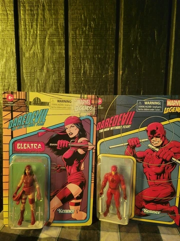 Marvel Retro Daredevil & Elektra Cover