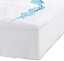Cotton Waterproof Mattress Protector Queen Size Fully Fitted Cotton Terry Towell