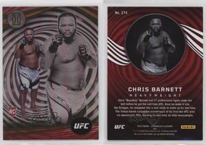 2023 Panini Chronicles UFC Illusions Chris Barnett #274 Rookie RC