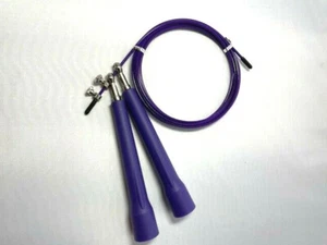 Jump Rope Gym Aerobic Exercise Boxing Skipping Adjustable Bearing Speed Fitness - Picture 1 of 3