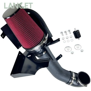 Heat Shield Filter Cold Air Intake System For Chevy GMC Silverado 99-06 Black - Foto 1 di 10