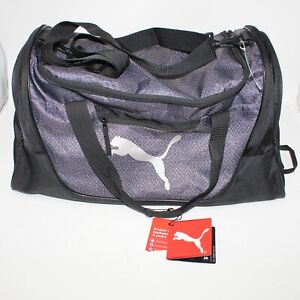 PUMA Evercat Contender 3.0 neuf avec étiquettes grand sac à dos d'école noir/blanc sac de sport