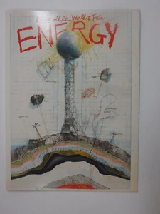 Estampillas conmemorativas en folleto de la edición del primer día de la Feria Mundial de la Energía de Knoxville - Imagen 1 de 8