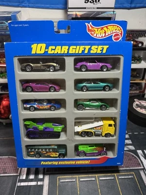🔹 Juego de regalo de 10 autos Hot Wheels 1997 vintage #18476 - exclusivo de Toys R Us - NUEVO Foto 1 de 2