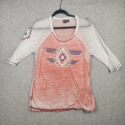 Camisa Cruel Niña Mujer Talla Grande Estampado Azteca Suroeste Gauzy Y2k Foto 1 de 4