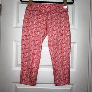 Vineyard Vines Shell Print Pull On Capri Athletic Legging Pants  Size XL - Picture 1 of 5