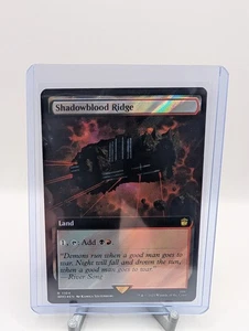 Shadowblood Ridge (Extended Art) (Surge Foil) Universes Beyond: Doctor Who Foil - Picture 1 of 2