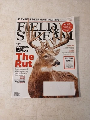 Field & Steam Magazine November 2017 Best Days of The Buck Rut Top Dates Tactics - Image 1 of 3
