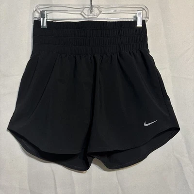 Nike black DRI – FIT high waisted athletic shorts women’s size M - Image 1 of 3