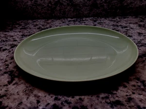 Placa ovalada vintage verde claro MELAMINA WARE # 9205-11 - Imagen 1 de 4