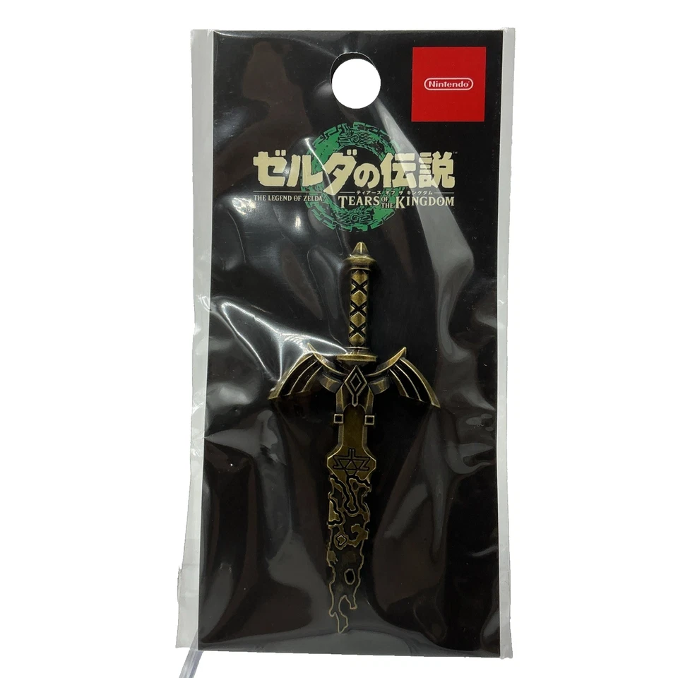 Limited Master Sword Pin Nintendo Kyoto Legend of Zelda Tears of Kingdom