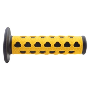 Se Bikes S-1E Grips w/ Flange black / yellow 135mm BMX - Picture 1 of 1