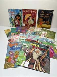 Arch Books Lot Of 16 Children's Bible Story Quality Religious Books Vintage - Picture 1 of 20
