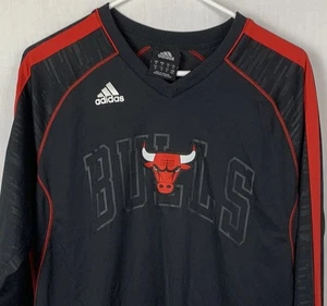 Chicago Bulls Authentic Shooting Shirt Warm Up Adidas Climacool NBA Pro Medium - Picture 1 of 8