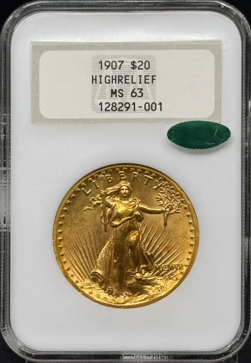 2019-20 GOLD STANDARD ロベカル/149 ラストナンバー NGC Double Eagle $20 US Gold Coins 1907 for sale | eBay