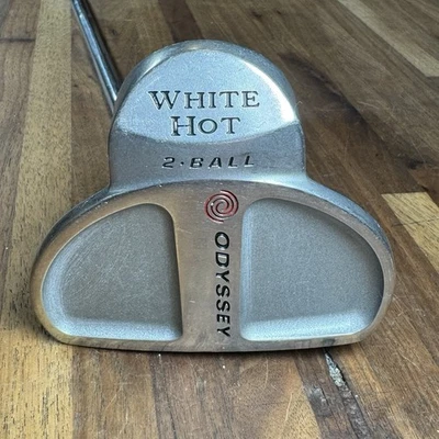Odyssey White Hot 2-Ball Putter Mens RH 35" Original Grip - Image 1 of 4