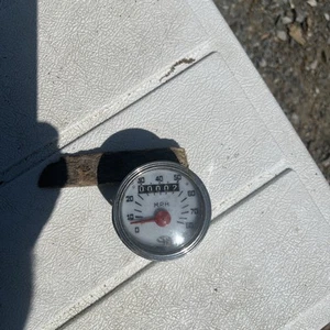 NOS White Face 80mph CEV Speedometer Benelli, Riverside, Ducati Etc - Picture 1 of 2