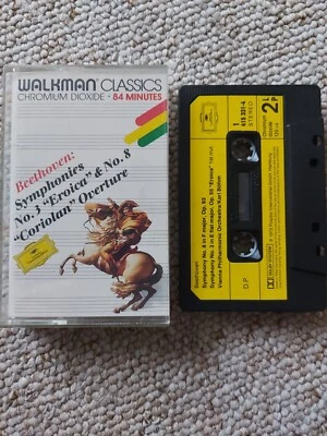 Beethoven - Symphonies Nos. 3 & 8 "Coriolan" Overture DGG Walkman Classics - Image 1 of 4