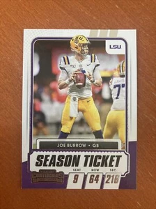 Joe Burrow Season Ticket 2021 Panini Contenders Draft Picks #18 BENGALS LSU NFL - Bild 1 von 2