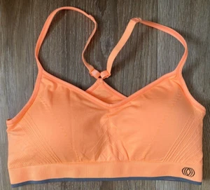 Balance Collection Women's Sports Bra Stretchy Orange Medium - NWOT - Picture 1 of 6