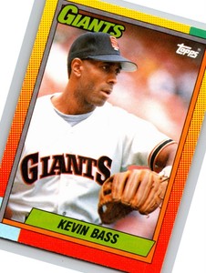 1990 Topps Traded Kevin Bass San Francisco Giants #7T