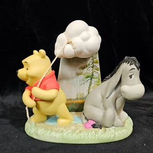 Precious Moments Disney Winnie The Pooh & Eeyore "You Take Away My Clouds Away" - Picture 1 of 16