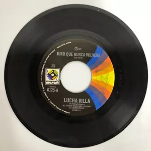 LUCHA VILLA - JURO QUE NUNCA VOLVERE - 1977 MEXICAN 7¨ SINGLE, PAPER SLEEVE, WOL - Picture 1 of 3