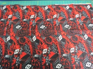 Dale Earnhardt Jr. NASCAR Fabric, Race Car #8, 2003 by Springs 2 yds. - Picture 1 of 3