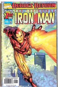 IRON MAN #1 (1998) TONY STARK RETURNS TO MCU BUSIEK/CHEN NM UNREAD - Picture 1 of 3