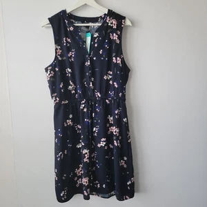 41 hawthornStitch Fix womens claira tie waist dress size M floral sleeveless - Picture 1 of 6