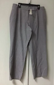 Talbots Heritage Pants Women’s Petite Plus Size 18WP Relaxed Gray Comfort New - Picture 1 of 19