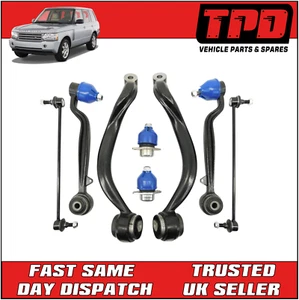 NEW Range Rover (L322) Front Suspension Hub Control Wishbone Arms Kit 2002-2012 - Picture 1 of 2