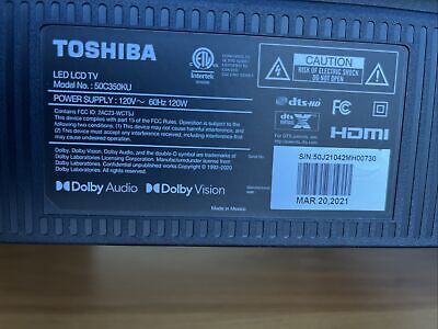 Toshiba -50” Class C350 Series LED 4K UHD Smart Fire TV>