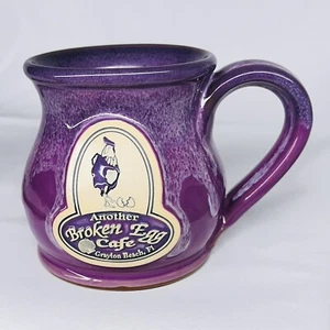 Another Broken Egg Cafe Coffee Mug Grayton Beach Florida 20o7 Hand Thrown 10oz - Picture 1 of 8